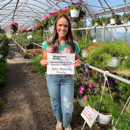 McKenna supporting small business