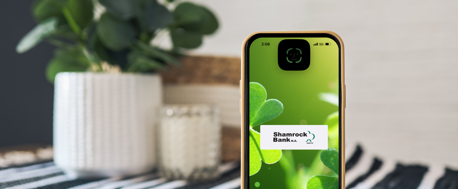 Mobile banking for shamrock bank