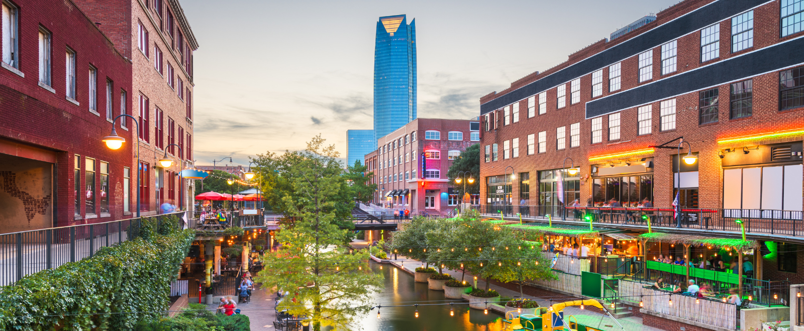 Oklahoma City bricktown canal