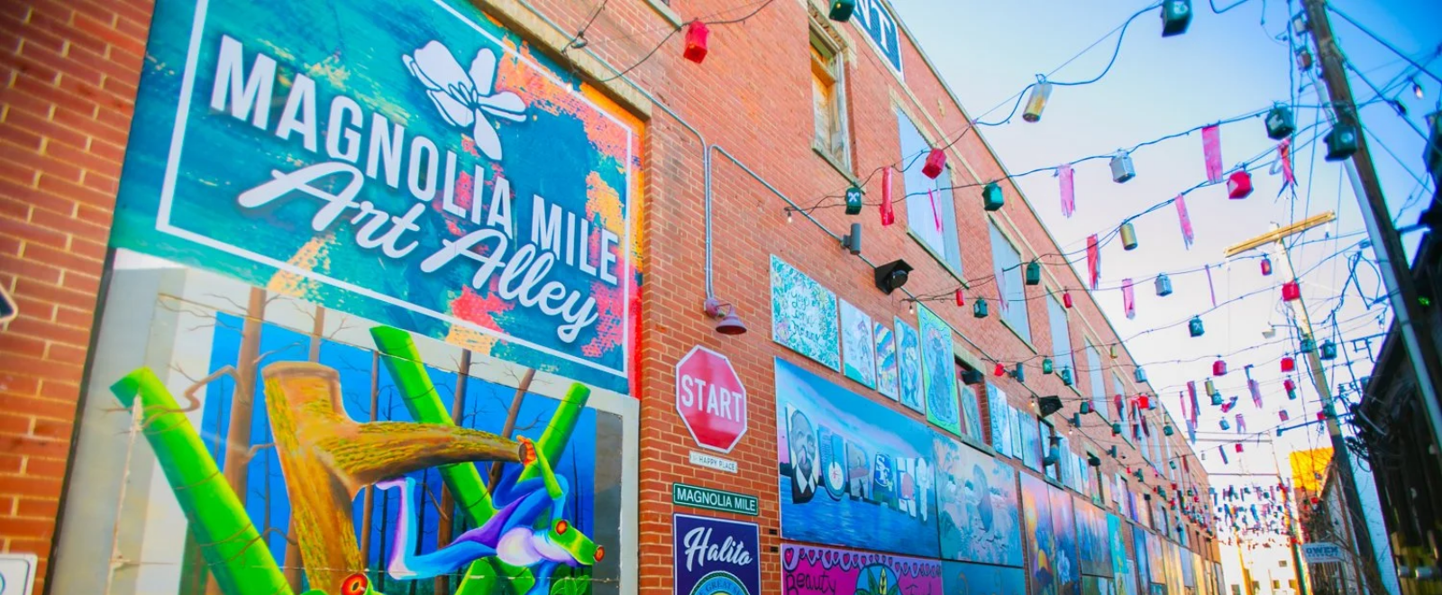 Magnolia Mile Art Alley
